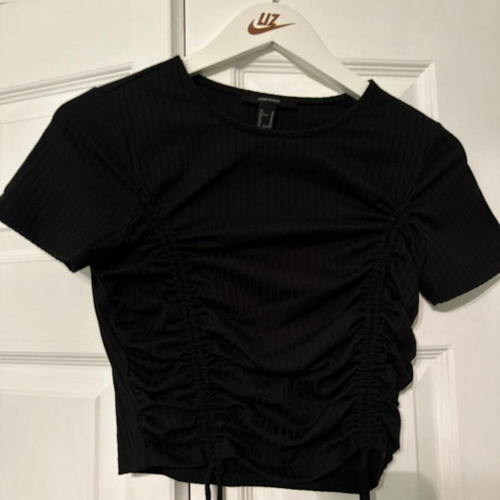 Forever 21 Ribbed Crop Top
